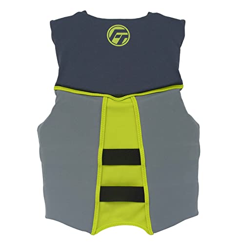 Full Throttle Adult Rapid Dry Neoprene USCGA Life Jacket for Water Sports, PWC & Boats