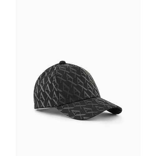 Armani Exchange Men's All Over Logo Baseball Hat