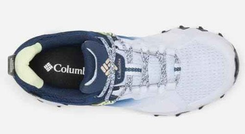 Columbia Women's Peakfreak Hera Outdry, Snowdrift/Collegiate Navy, 8