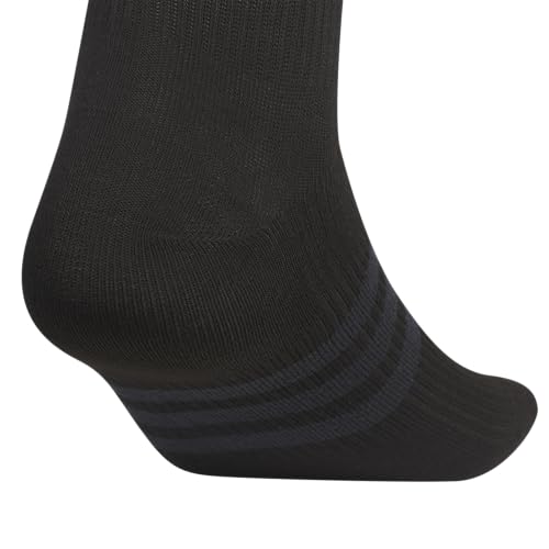adidas Men's Superlite Quarter Socks 6-pack, Durable, Lightweight, Athletic Breathable With Compression Arch Support