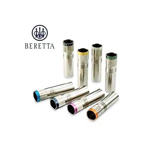 Beretta Mobilchoke Victory Extended 12Ga Nickel Plated Steel Choke Tube with Colored Alloy Band