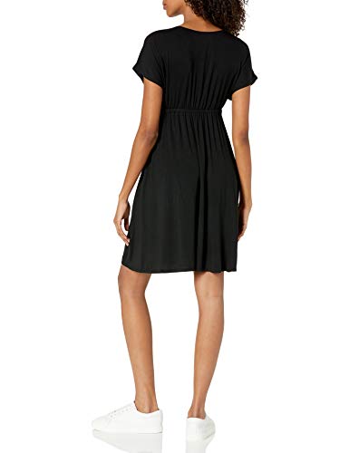 Amazon Essentials Women's Surplice Dress (Available in Plus Size)