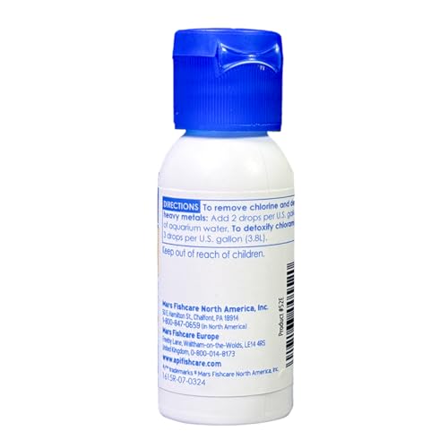 API TAP WATER CONDITIONER Aquarium Water Conditioner 1-Ounce Bottle