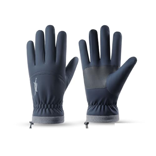 Unisex Winter Waterproof Ski Snow Gloves - Windproof Thermal Touchscreen Gloves for Outdoor Sports, Daily Work