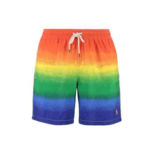 Polo Ralph Lauren Men's Stretch Poly Traveler 6" Swim Trunks