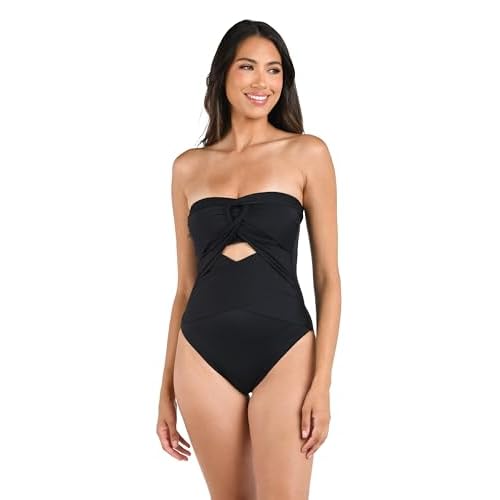 La Blanca Women's Island Goddess Halter One Piece Swimsuit