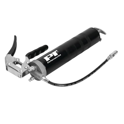 Performance Tool W54204 Professional 14oz Pistol Grip Grease Gun, Ergonomic and Efficient Lubrication Solution for Industr...