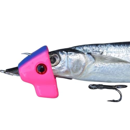 Ballyhoo Trolling Lures with Free Offshore Rig Included for Mahi Mahi Dolphin Dorado Wahoo Marlin Tuna Offshore Big Game L...