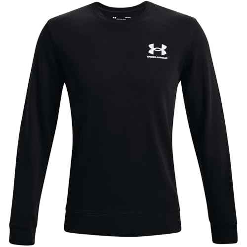 Under Armour Mens Rival Terry Long Crew Neck T-Shirt