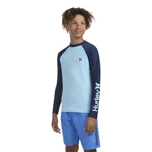 Hurley Boy's Long Sleeve UPF 50+ Rash Guard