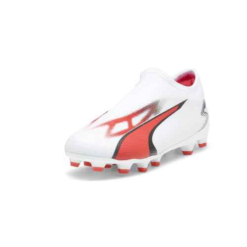PUMA Kids Boys Ultra Match Ll Soccer Cleats - White