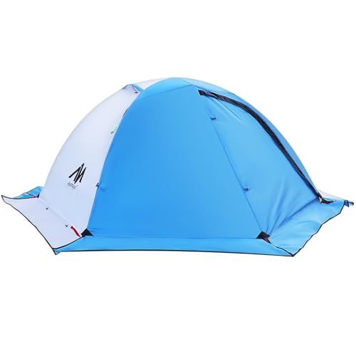 AYAMAYA 4 Season Backpacking Tent 2 Person Camping Tent Ultralight Waterproof All Weather Double Layer Two Doors Easy Setu...