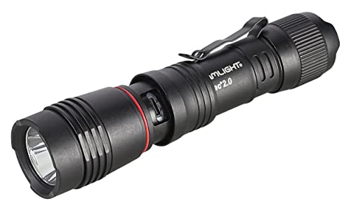 Streamlight 89000 ProTac 2.0 2000-Lumen 17300-Candela Rechargeable Tactical LED Flashlight with USB C Cable, and Holster, ...