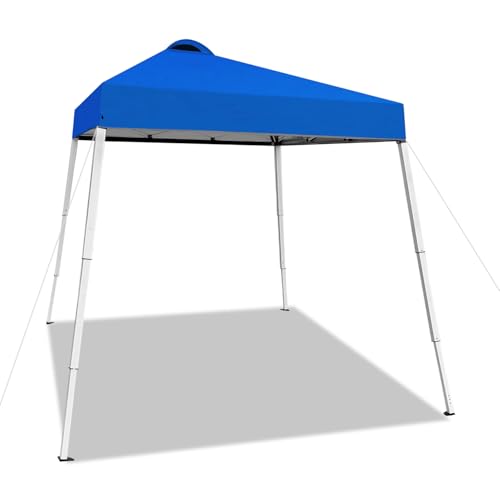 SAILARY 8x8 Top Pop Up Canopy Tent with Central Lock Design, Slant Legs, Backpack, Easy Outdoor Sun Shade for Events, Part...