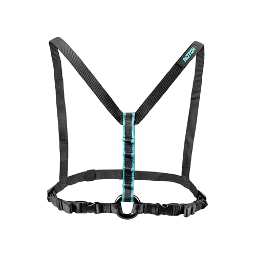 Notch Chester SRS Chest Harness Purpose Built for SRT Climbing, made from Lightweight and Durable Nylon Webbing, Multiple ...