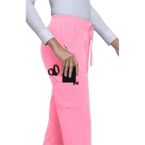 KOI Lite Fierce Women's 6-Pocket Stretch Jogger Scrub Pants
