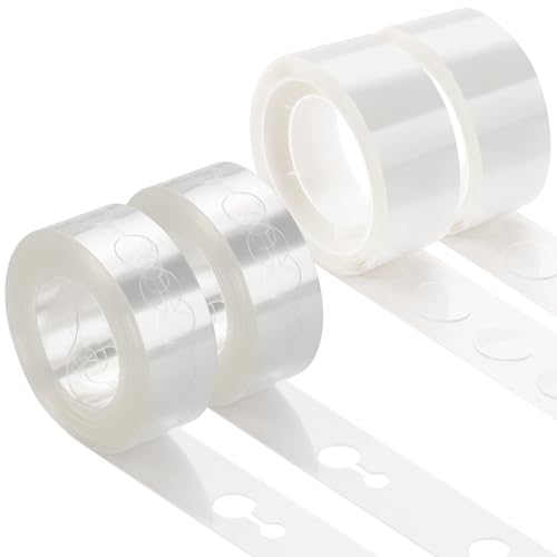 KICNIC Balloon Arch Strip Kit for Garland, 32.8 Feet Balloon Tape Strips and 200 Glue Point Dot Stickers for Party Wedding...