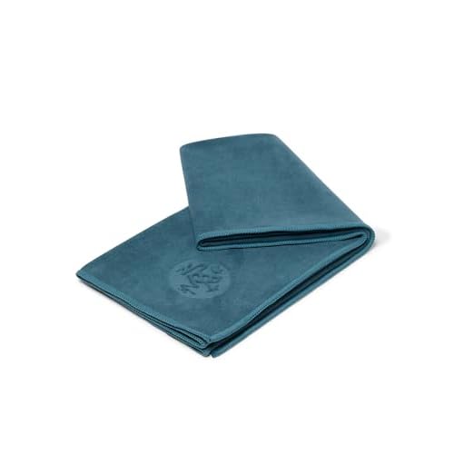 Manduka eQua Hand Towels - 16" Rapid Moisture Activated Grip Quick Drying, Soft Microfiber Machine Washable 16 x 26.5 inches