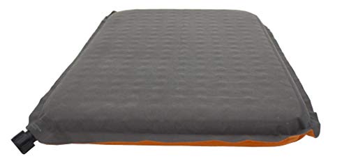 Teton Camping Seat Cushion; Stadium Seat; Office Chair; Car Pad; Inflatable, Orange