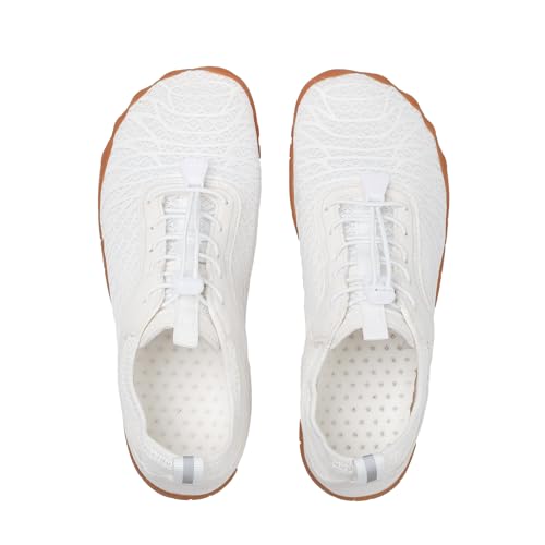 Teuivhy Hike Barefoot Shoes Women Men Breathable & Non-Slip Athletic Footwear Wide Toe Water Shoes