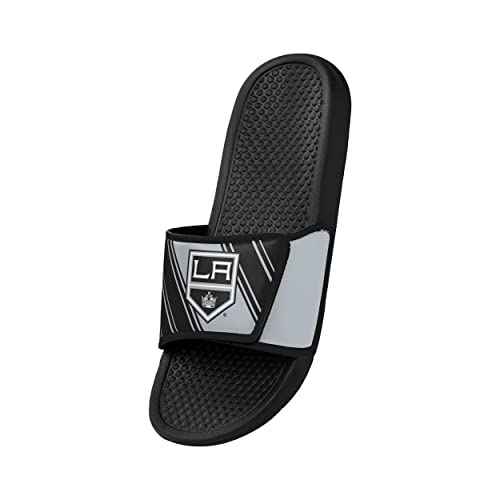 FOCO Men's NHL Team Logo Sport Shower Legacy Slide Flip Flop Sandals