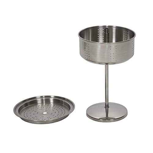 Stansport Stainless Steel Percolator Coffee Pot 28 Cups (276-28), Silver