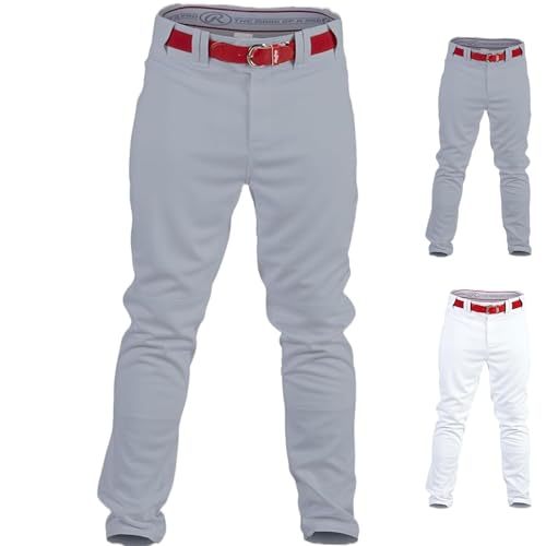 Rawlings PRO 150 Series Baseball Pant | Full Length Semi-Relaxed Fit | Adult Sizes | Piped Color Options