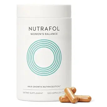 Nutrafol Women's Balance Hair Growth Supplements, Ages 45 and Up, Clinically Proven for Visibly Thicker Hair and Scalp Cov...