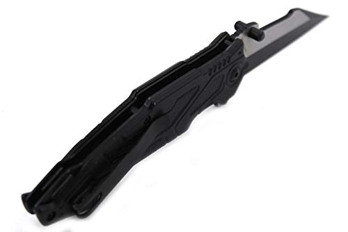 Snake Eye Tactical Every Day Carry 2 Tone Fast Deployment Folding Knife Ultra Smooth One Hand Opening Folding Pocket Knife...