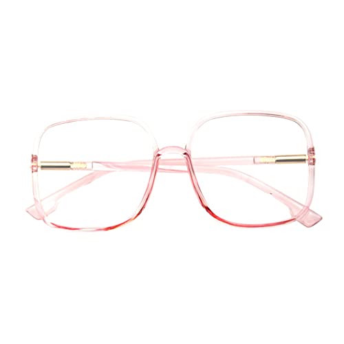 Shiratori Woman's New Retro Blue Light Blocking Glasses Big frame Nerd Eyeglasses Frame Anti Blue Ray Computer Game Glasse...