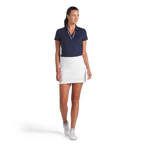PUMA Women's Cloudspun Piped Ss Polo