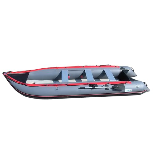BRIS 14.5Ft Heavy Duty Inflatable Kayak Boat Fishing Tender Kayaks Canoe Dinghy