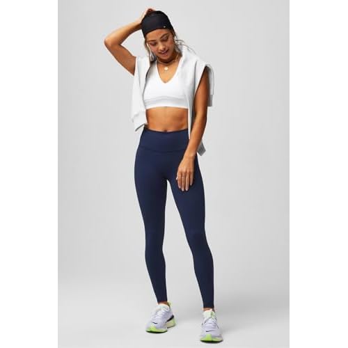 Fabletics Women's Define High-Waisted Legging, Workout, Yoga, Running, Athletic, Active, Maximum Compression, Flattering