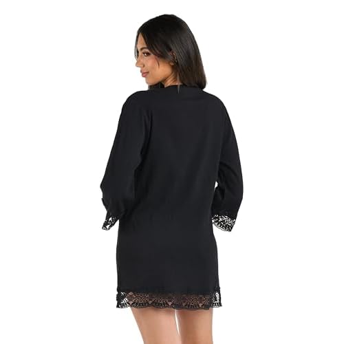 La Blanca Womens Tunic Swimsuit Cover UpSwimwear Cover Up