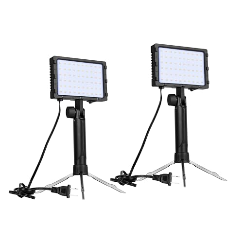 EMART 60 LED Continuous Portable Photography Lighting Kit for Table Top Photo Camera Video Recording Studio Light Lamp wit...