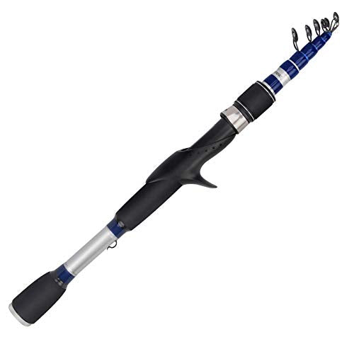 KastKing Compass Telescopic Fishing Rods and Combo, Sensitive Graphite Composite Blank, Easy to Travel, Packs to Just 17" ...