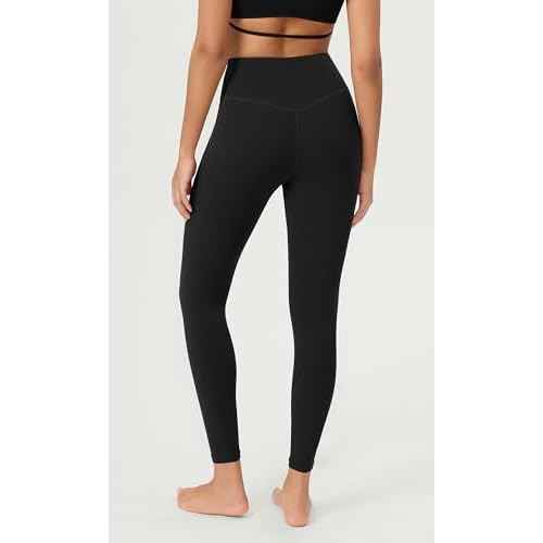 ODODOS Cloud Feeling Ruched Yoga Leggings for Women 25" / 28" High Waist Crossover Yoga Pants