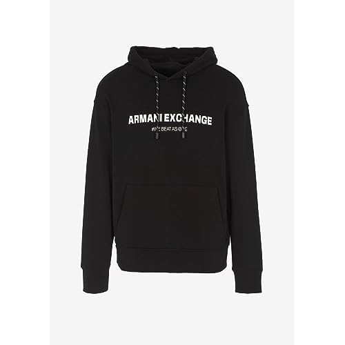 Armani Exchange Men's Limited Edition We Beat as One Capsule Cotton French Terry Hoodie