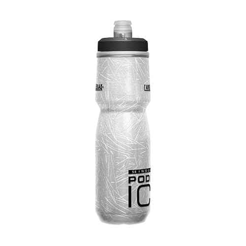 CamelBak Podium Ice Bike Insulated Squeeze Water Bottle Black, 21oz