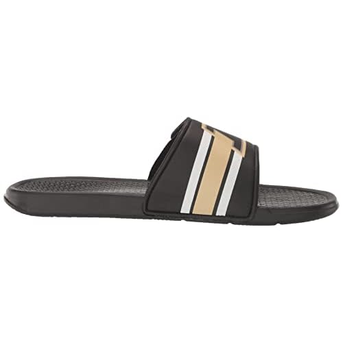 FOCO Louisville Cardinals NCAA Mens Stripe Legacy Sport Slide - L