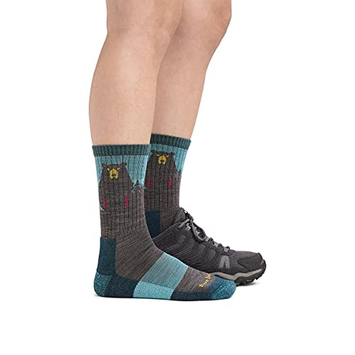 Darn Tough Women's Bear Town Micro Crew Lightweight with Cushion Sock (Style 1970) -