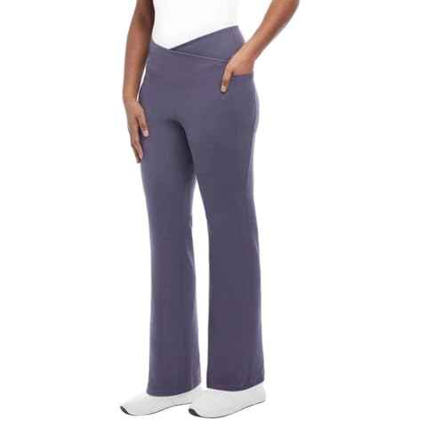 Jockey Womens Premium Pocket Slim Flare Yoga Pants