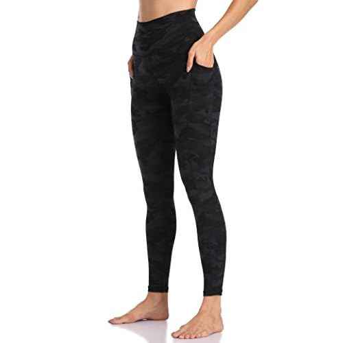 Colorfulkoala Women's High Waisted Yoga Pants 7/8 Length Leggings with Pockets