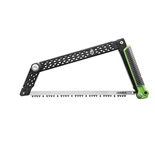Gerber Freescape Camp Saw Folding Hand Saw for Backpacking Hiking Camping Pruning and Bushcraft, 12" Blade