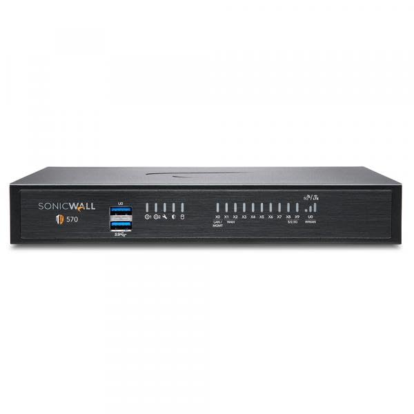 Sonicwall Tz570 Network Security Appliance (02-Ssc-2833) | Next-Generation Firewall | Zero-Touch Deployment | 8X 1Gbe Ports, 2X