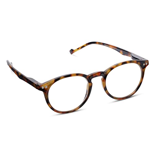 Peepers by PeeperSpecs Unisex Brain Trust Round Reading Glasses