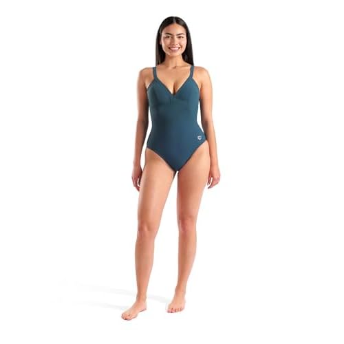 ARENA Women's Lara Shapewear Soft Curve Back C Cup One Piece Swimsuit