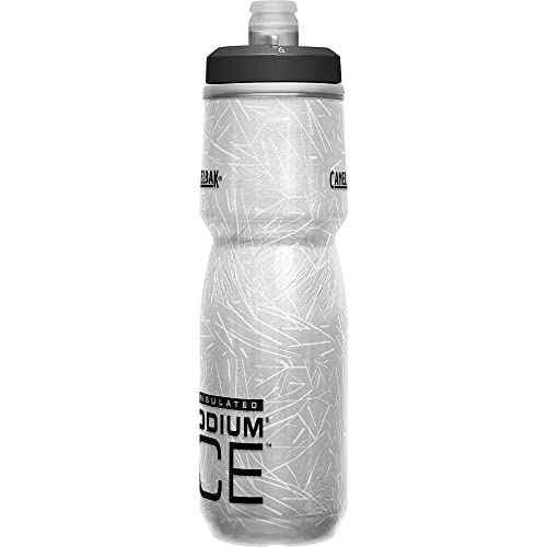 CamelBak Podium Ice Bike Insulated Squeeze Water Bottle Black, 21oz
