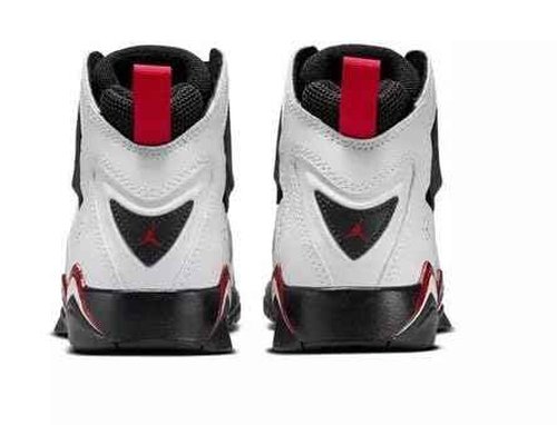 Jordan Toddler's True Flight White/Black-Varsity Red (343797 100) - 7