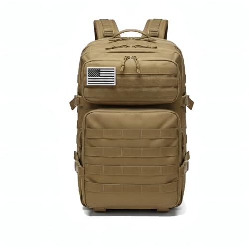 Fortune Edge Military Tactical Backpack for Men and Women Molle 45L Large Army 3 Days Assault Pack Bug Out Bag Water Resis...